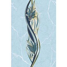 Плитка Фріз Колор Aleksandria В13361Ф декор 20*30 см блакитна - фото