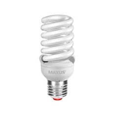 Лампа люмінесцентна Maxus 1-ESL-230 New full spiral 20W 4100K E27 - фото