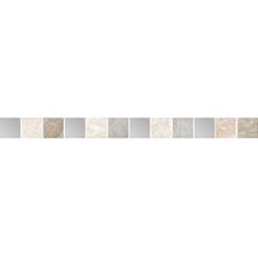 Плитка Cersanit Gamilton Mosaic фриз 4,7*59,8 см серая - фото
