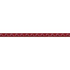 Плитка Grand Kerama Олівець розрізний люстрований фриз 1,3*20 бордовий - фото
