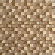 Мозаїка Dune Emphasis Materia Mosaico Onix-Glass 29,3*29,3 - фото