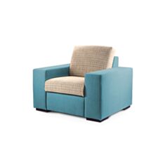 Кресло DLS Мега голубое - фото