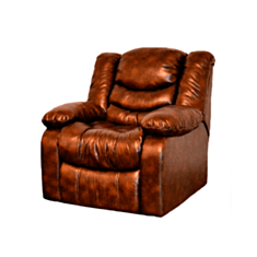 Кресло Chester коричневое - фото