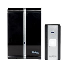 Дзвінок дверний безпровідний Zamel Pico ST-915 20 мелодій чорний - фото