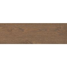 Керамогранит Cersanit Royalwood Brown 18,5*59,8 см коричневый 2 сорт - фото