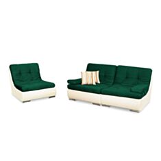 Комплект мягкой мебели Бозен зеленый - фото