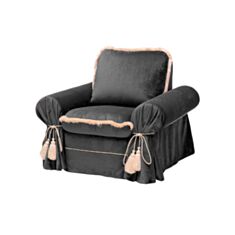 Кресло Элизабет темно-серый - фото