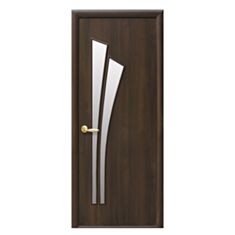 Межкомнатная дверь Новый стиль Лилия 800 мм орех - фото