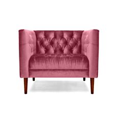 Кресло Кембридж розовое - фото