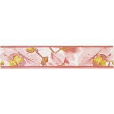 Плитка Cersanit Верона 116 фриз 5*25 см розовая - фото