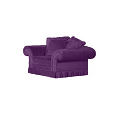 Кресло Ампир фиолетовый - фото
