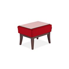 Столик до ліжка DLS Модільяні червоний - фото
