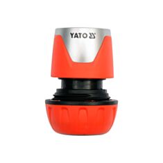 Муфта швидкоз'ємна з водо-стопом для водяного шланга Yato YT-99804 - фото