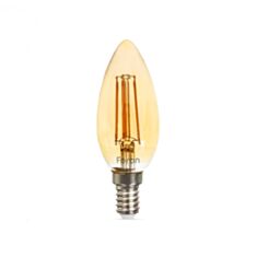 Светодиодная лампа Feron Filam LB-58 C37 230V 4W E14 2200K золото - фото