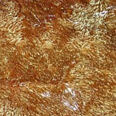 Килимок у ванну Dariana Шеніл 1450 GSM 50*80 см срібно-помаранчевий - фото