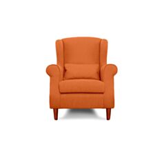 Кресло Генрих оранжевое - фото