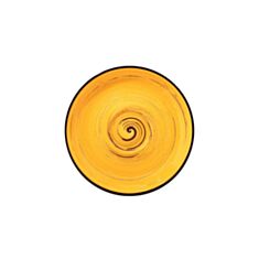 Блюдце Wilmax Spiral Yellow WL 669436/B 15 см - фото