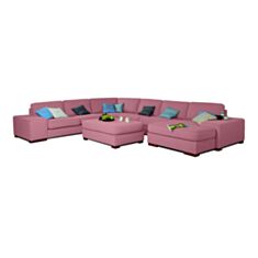 Комплект мягкой мебели Таллин розовый - фото