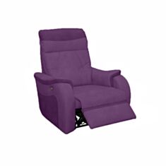 Крісло реклайнер Shiraz 1 фіолетове - фото
