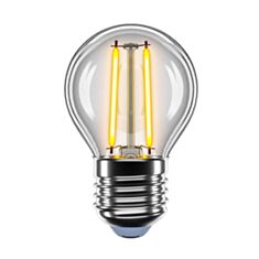 Лампа светодиодная Velmax Filament Amber 21-41-30 G45 2W E27 2700K 200Lm - фото