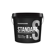 Фасадная краска силиконовая Farbmann Standart S база LA 4,5 л - фото
