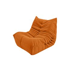 Кресло мягкое Rosso оранжевое - фото