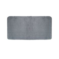 Коврик для ванны Dariana из эко-меха 60*120 см темно-серый - фото