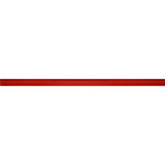 Плитка Grand Kerama фриз скло 2,3*60 см червона - фото