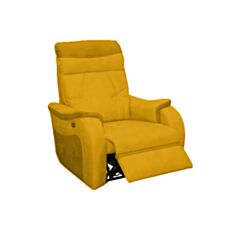 Кресло реклайнер Shiraz 1 желтое - фото