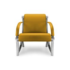 Кресло DLS Маэстро желтое - фото