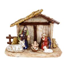 Різдвяний декоративний набір Вертеп BonaDi 197-722 26,5 см - фото