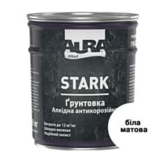 Грунтовка антикорозійна Aura Stark ГФ-021 11 матова біла 2,8 кг - фото