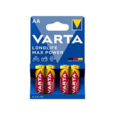Батарейка Varta LongLife Max Power LR6 AA 1,5V 4 шт - фото