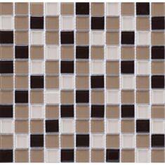 Мозаика Vivacer Mix C02 2,5*2,5 см 30*30 коричневый - фото