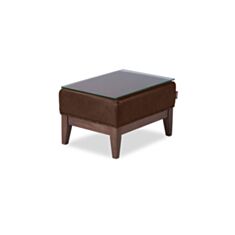 Столик до ліжка низький DLS Рафаель коричневий - фото