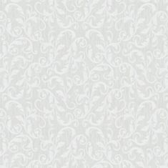 Шпалери вінілові Sintra Epigrafe UNI 260104 завитки сірі - фото