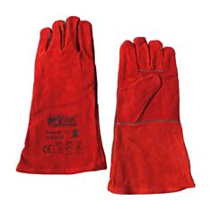 Перчатки для сварки Werk WE2128 размер 11 красные - фото