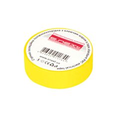 Изолента E.NEXT e.tape.stand.20.yellow 20 м желтая - фото