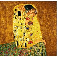 Гобеленовая картина "Поцелуй Климт" 366-5 - фото