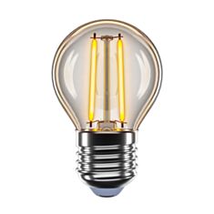 Лампа светодиодная Velmax Filament Amber 21-41-45 G45 4W E27 2200K - фото