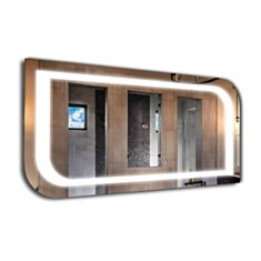 Зеркало J-Mirror Enrica с LED подсветкой 90*70 см - фото