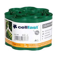 Бордюр газонний Cellfast 30-021H 10 см 9 м темно-зелений - фото