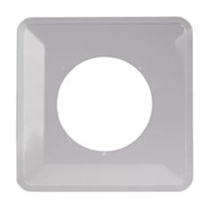 Рамка под выключатель одноместная Zamel OSX-910 прозрачная - фото