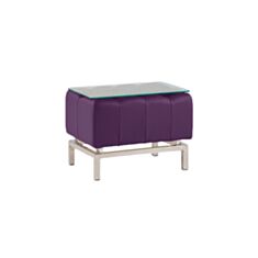 Столик прикроватный DLS Челлини фиолетовый - фото