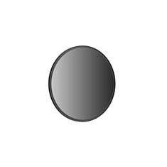 Зеркало Duoo 80*80 см черное - фото