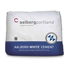 Цемент AALBORG 25 кг білий - фото