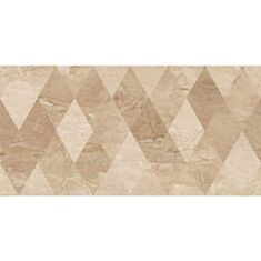 Плитка Golden Tile Marmo Milano Rhombus декор 8М1069 30*60 бежевый - фото