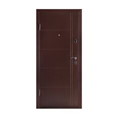 Двери металлические Министерство Дверей БЦ Вензель Теплый 96*205 см левые - фото