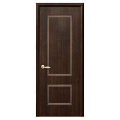 Межкомнатная дверь Новый стиль Порта ПВХ делюкс 700 мм каштан рисунок Р1 - фото