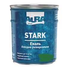 Емаль алкідна Aura Stark універсальна 36 зелено-смарагдова 2,8 кг - фото